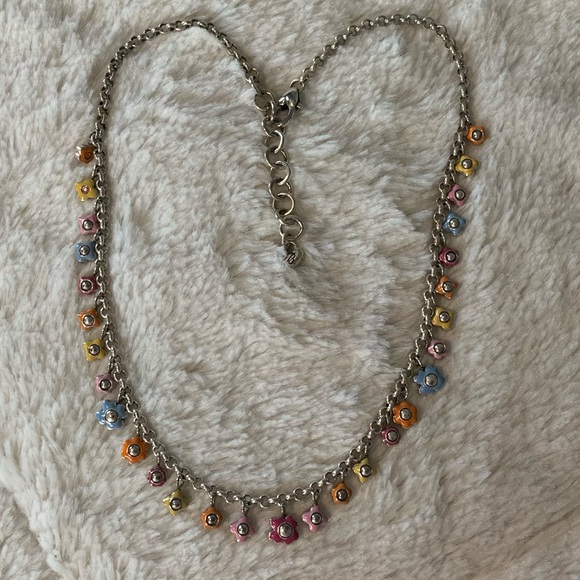 Brighton Adjustable Flower Necklace. EUC - Picture 4 of 11